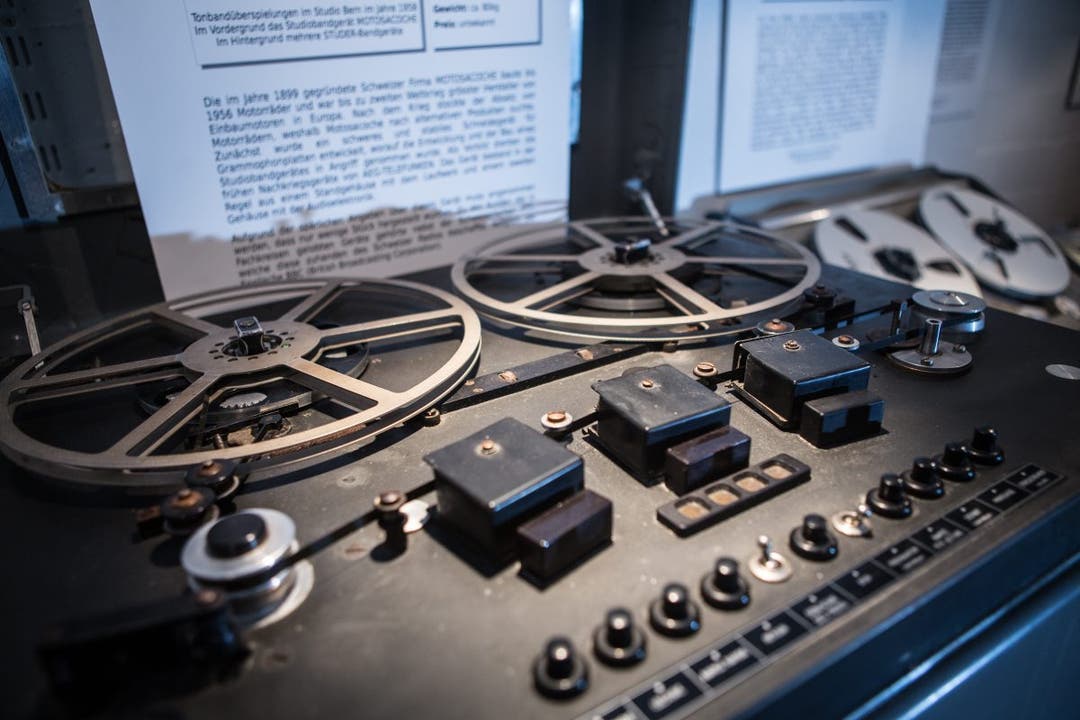 Studio Recorder (1961) produziert von Motosacoche Genf fÃ¼r die Studios von RTS und BBC
