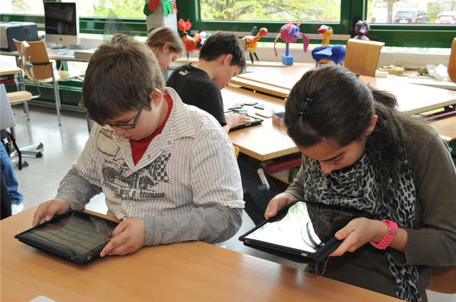 ICT-Konzept: In den Dulliker Schulen ist es bereits umgesetzt (Bild). Die Kreisschule Thal wird ihre Informations- und Kommunikationstechnologie in den nächsten zwei Jahren ebenfalls erneuern.