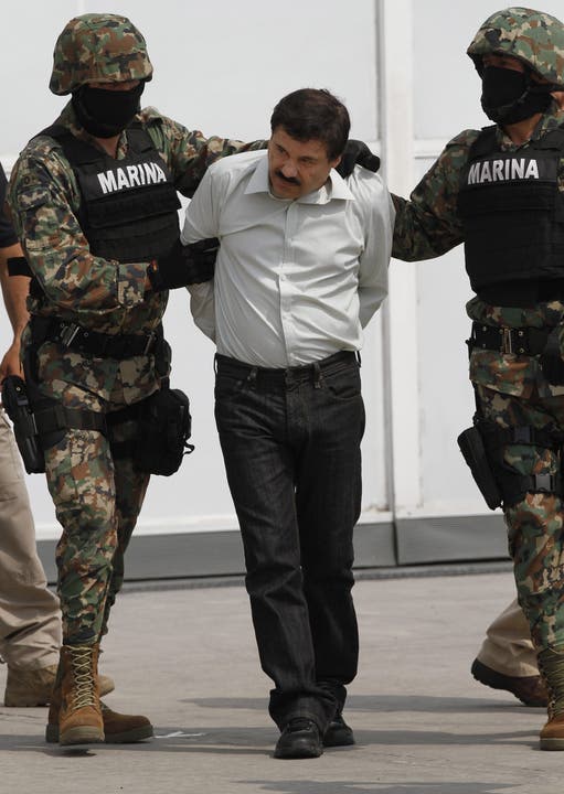 El Chapo bei seiner Festnahme