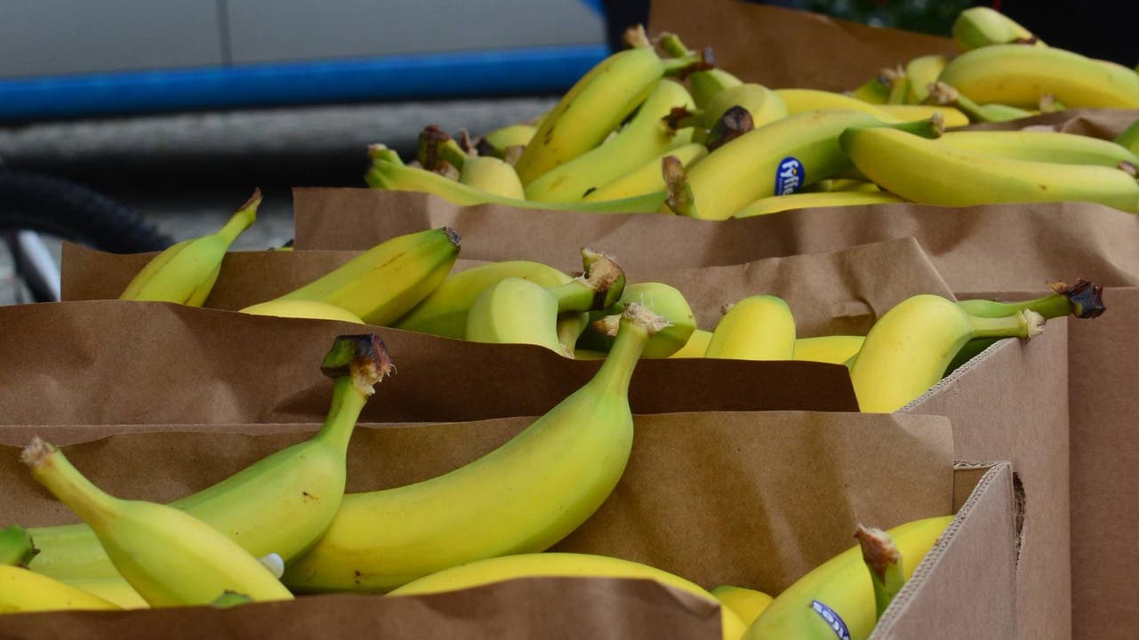 Bananen warten auf Abnehmer
