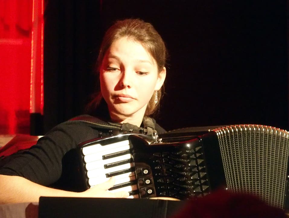 Sinnlich und virtuos - Akkordeonistin Ina Callejas.