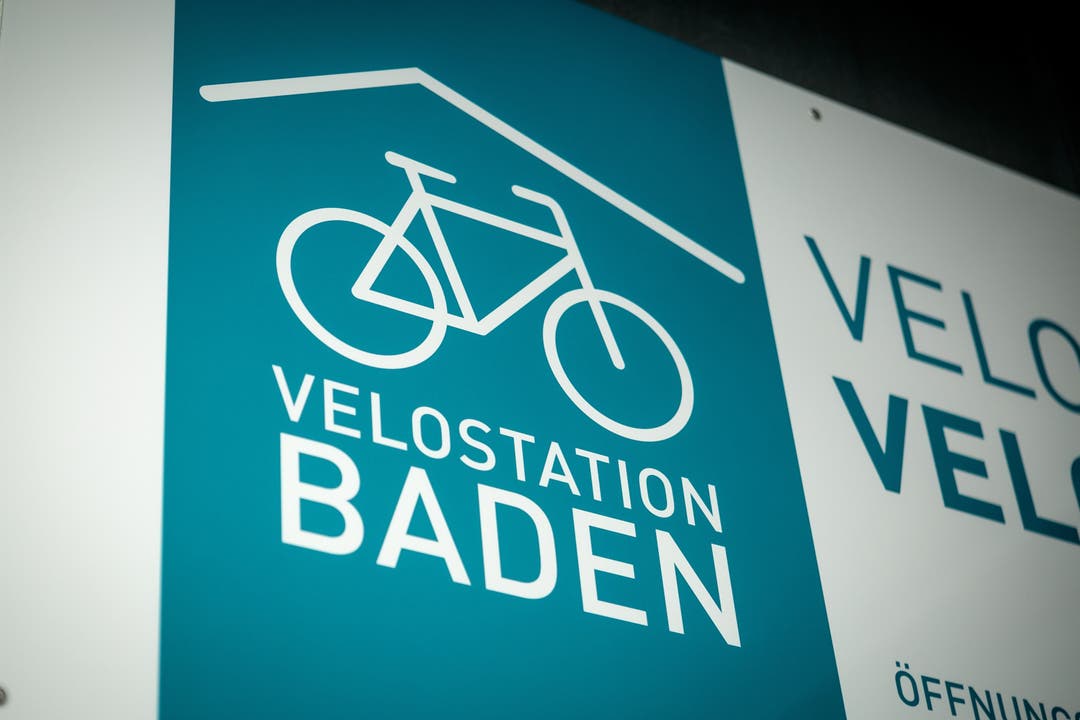 Impressionen von der Eröffnung der Velostation in Baden.