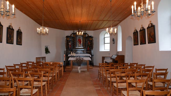 Die schmucke Kapelle St. Stephan in Neuendorf erstrahlt wieder in alter Frische.
