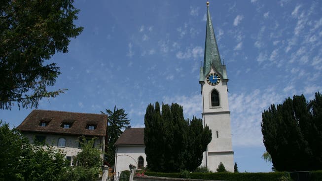 Die reformierte Kirche Niederweningen, das markanteste Gotteshaus im Wehntal.