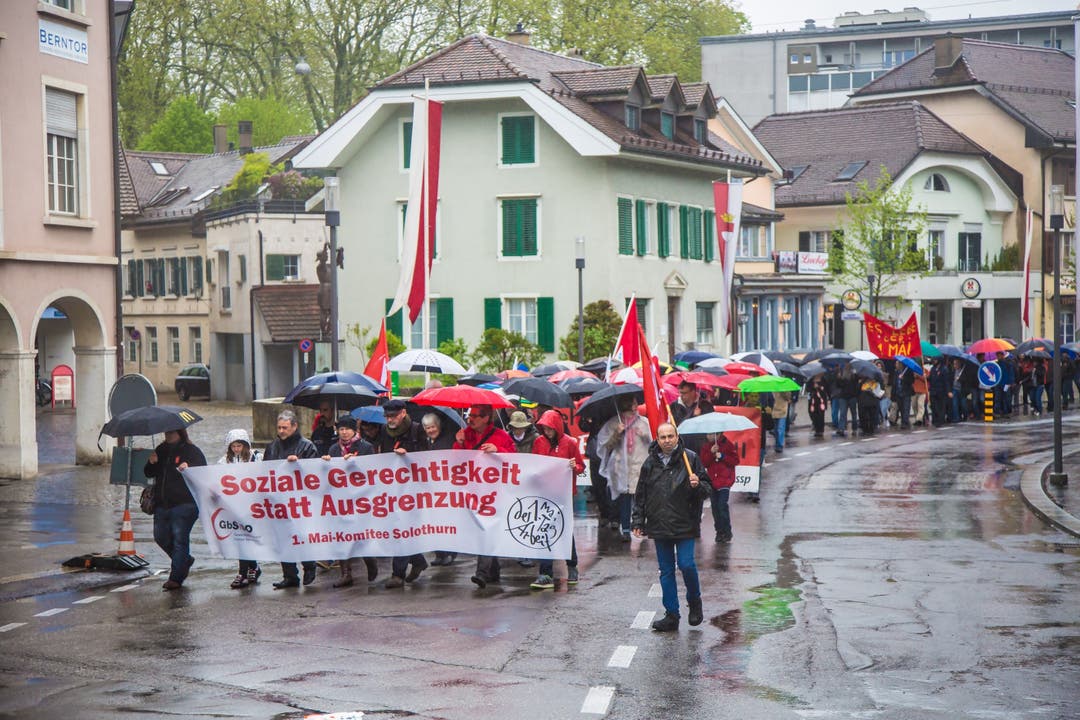 1.Mai Umzug in Solothurn