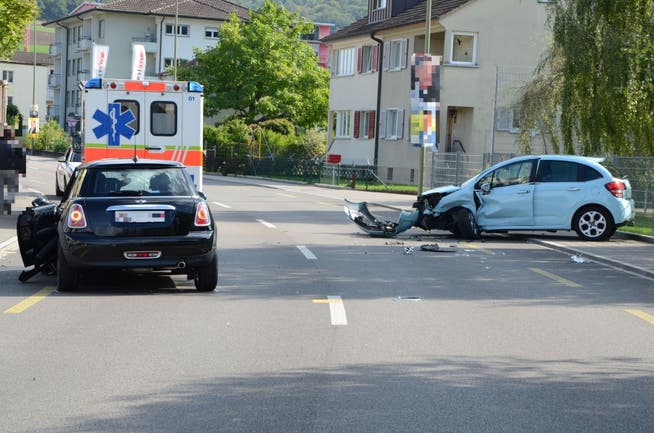 Unfall in Lausen