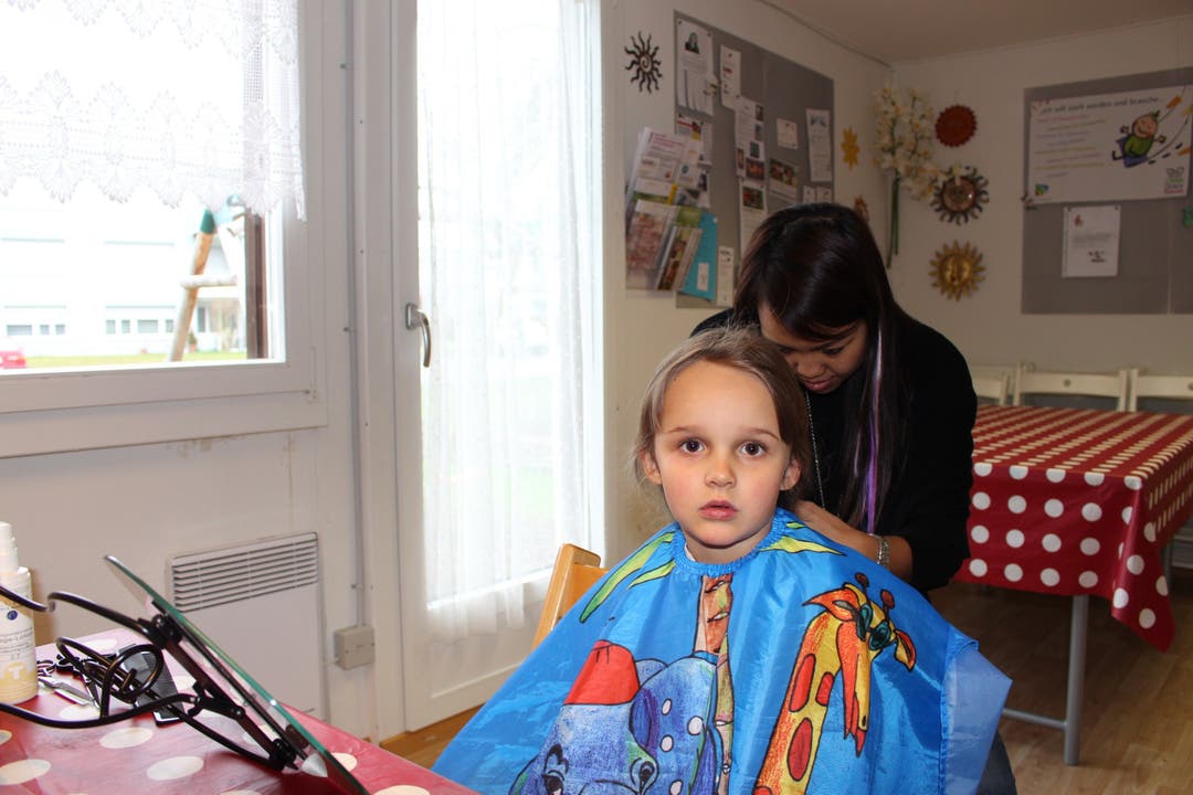 Selina, 4, aus Birmensdorf möchte bloss nicht zu kurze Haare.