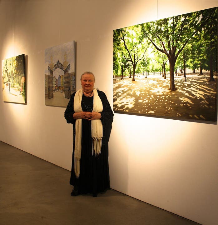 Magdolna Keel hat ihre Lieblingsorte in Zürich auf der Leinwand verewigt