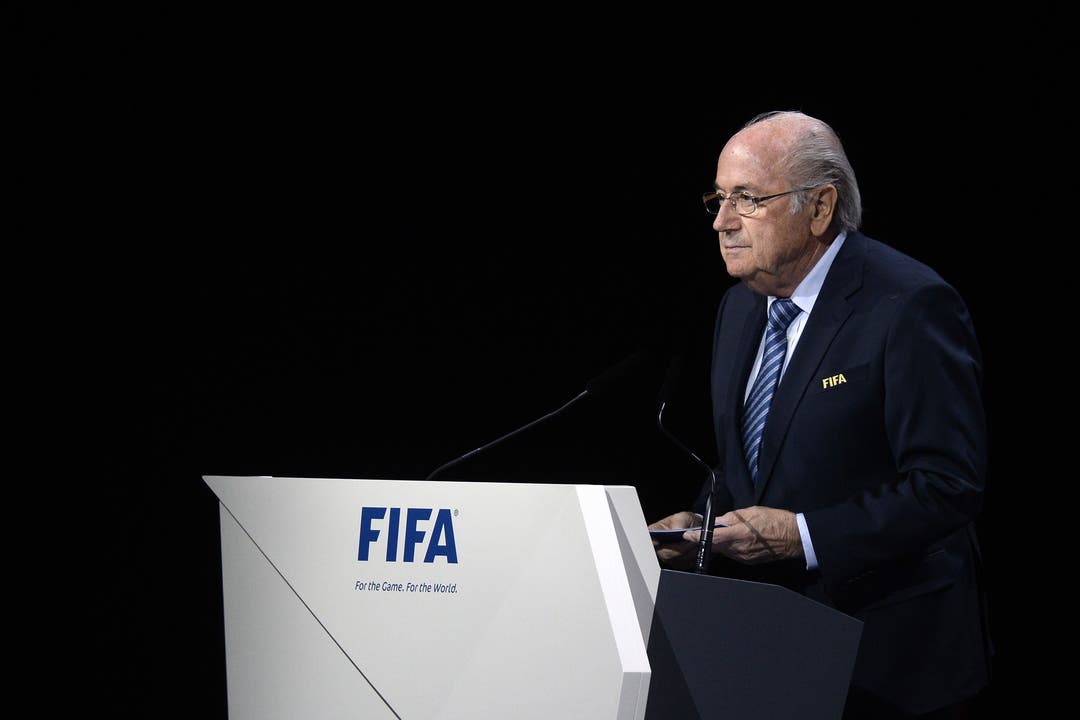 Sepp Blatter zu den Delegierten: «Ihr habt die Macht in eurem Herzen!»