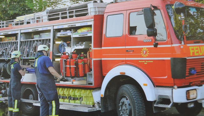 Das bald 30-jährige Mutscheller Feuerwehrauto ist ausmusterungsreif.