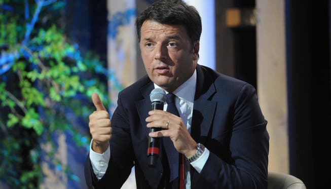 Daumen hoch auch von Italiens Premier Matteo Renzi: «Das Konsumwachstum im Juli ist ein weiteres Zeichen dafür, dass Italien wieder in Schwung kommt.»
