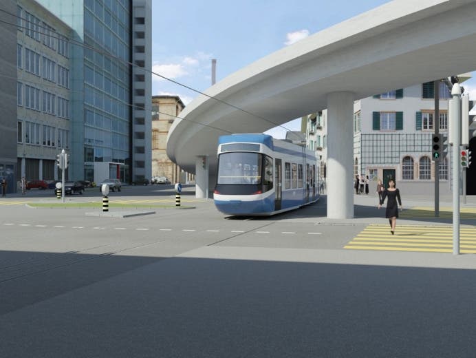 Stadtprojekt ZH: Tramverbindung Hardbrücke