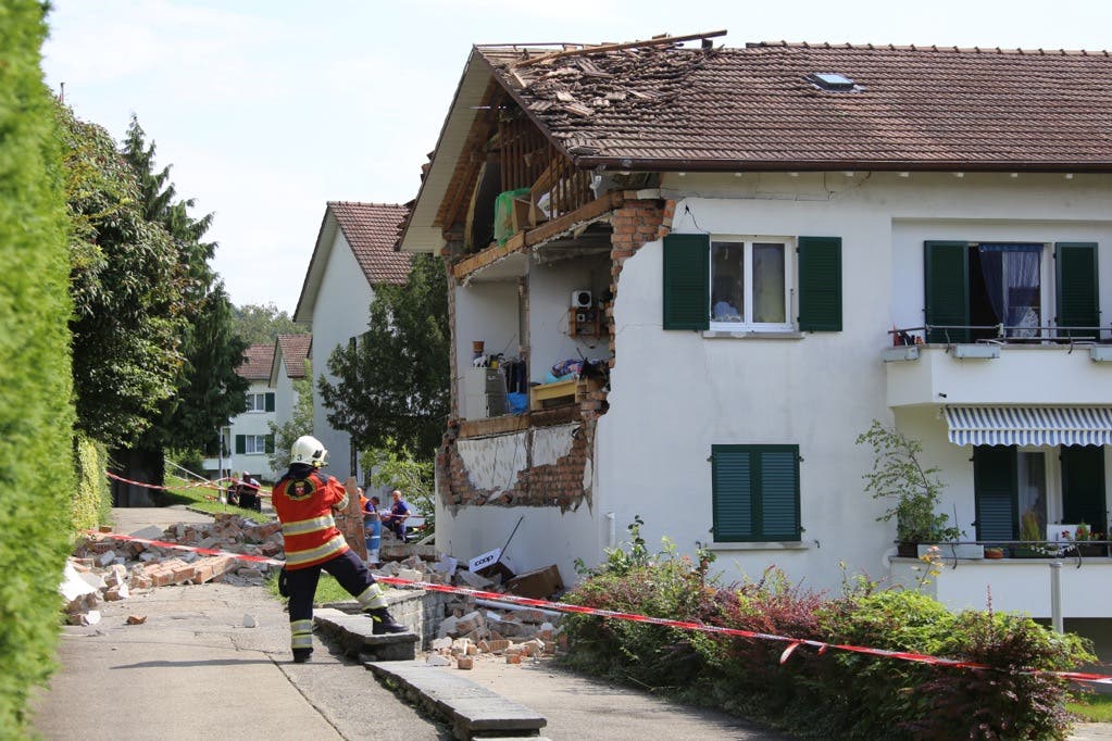 Explosion in Bieler Wohnquartier