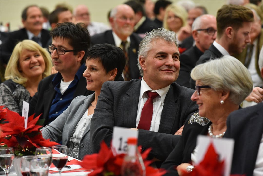 Feier für Albert Studer, Kantonsratspräsident 2016