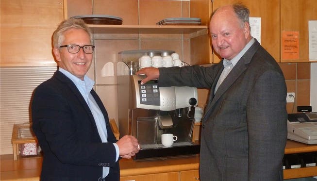 Geschäftsführer Beat Kobi und Stiftungsratspräsident Urs Bentz haben den Gastro-Betrieb aufgegeben.