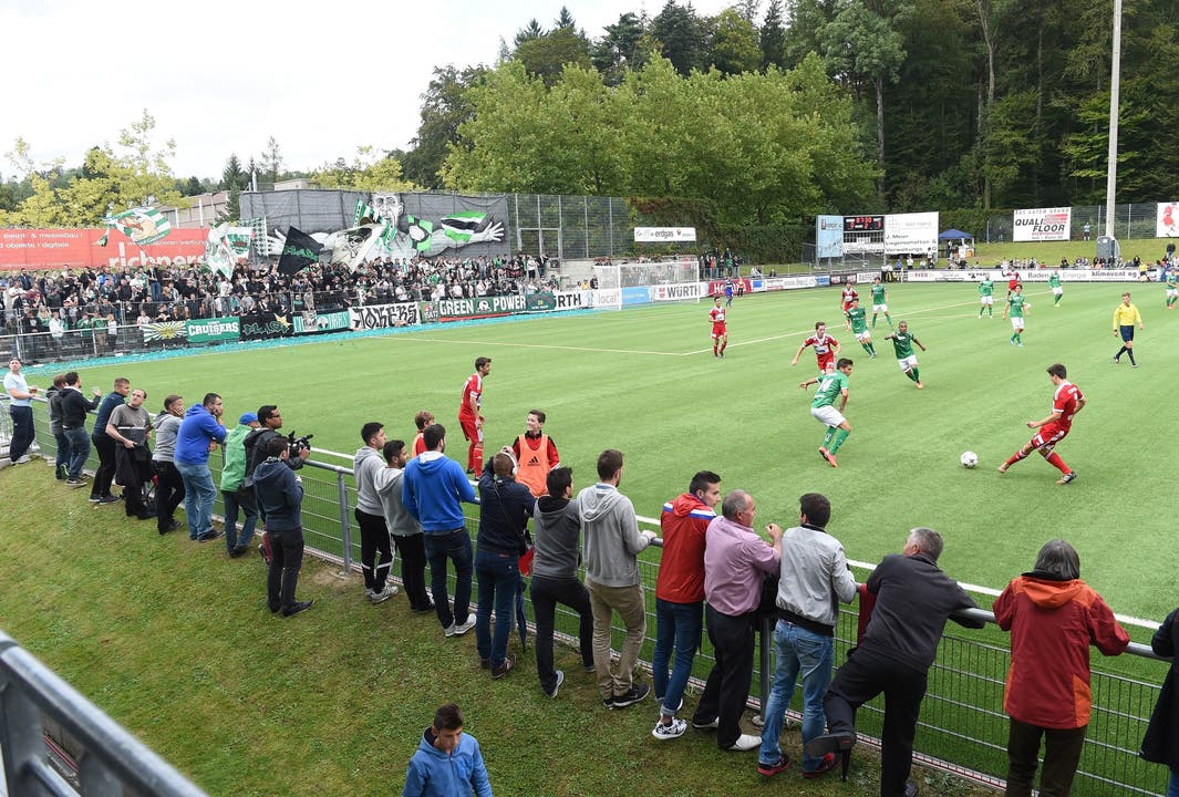 Schweizer Cup Baden gegen St. Gallen