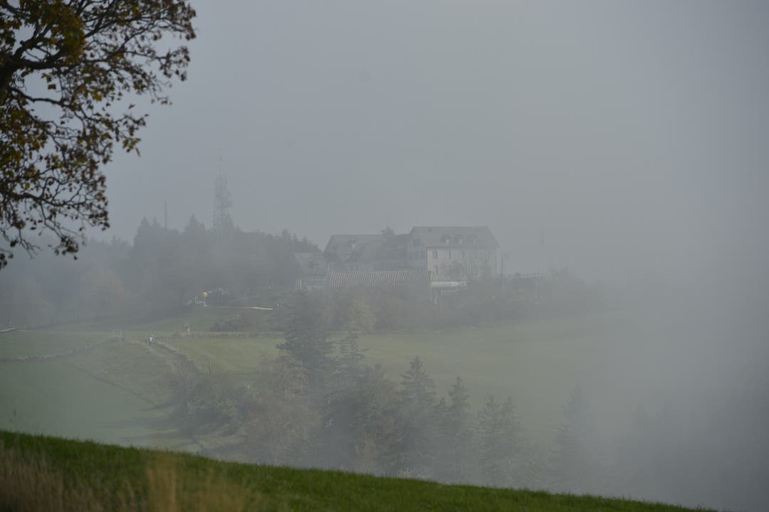 Das Kurhaus im Nebel