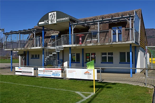 Das Klubhaus des FC Kestenholz wird als Lokalität für den Mittagstisch dienen.