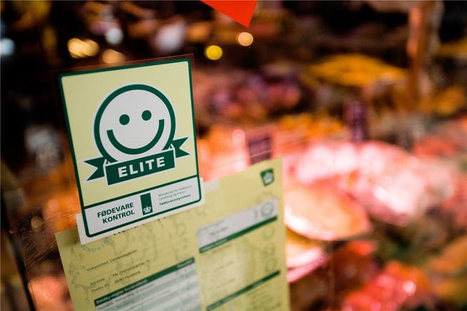 In Dänemark erfahren die Konsumenten dank Smileys, wie es um die Hygiene von Restaurants steht.KHAN TARIQ MIKKEL/Keystone