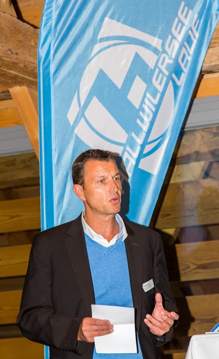 Kantonaler Gast Christian Koch, Leiter Sektion Sport des BKS, betonte die Bedeutung des grössten Aargauer Laufsportanlasses.