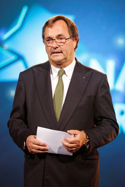 NAB VR-Präsident Josef Meier begrüsst.