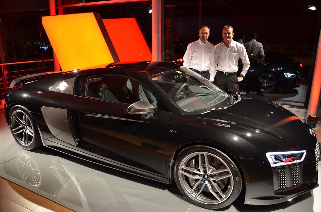 Amag eröffnet Audi Sport Store mit zwei Profi-Rennfahrern