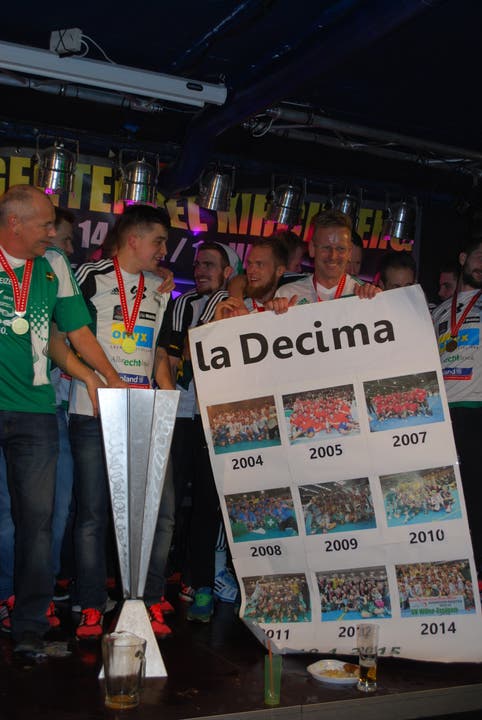 La Decima: Wiler-Ersigen gewinnt den zehnten Meistertitel.