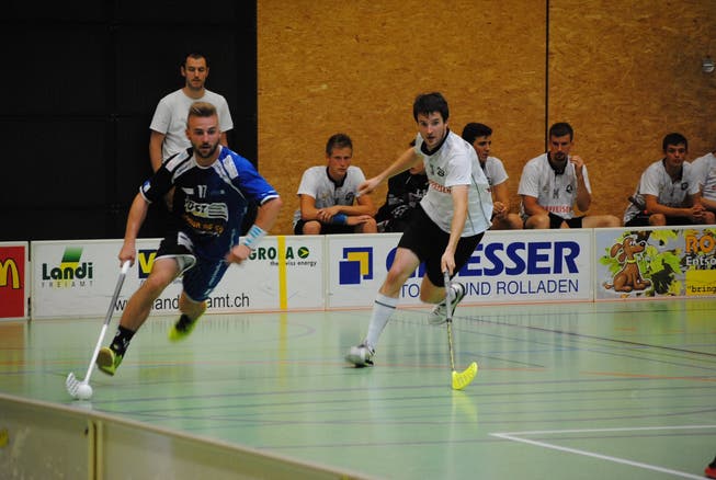 Aargau United, hier im Schweizer Cup, wo das Team Mitte August den UHC Nesslau Sharks unterlag.