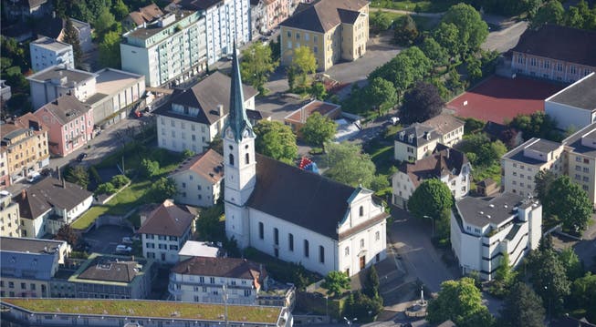Eusebiuskirche im Zentrum Grenchens