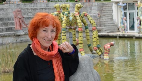 «Wir befinden uns an einem ganz heiklen Punkt», sagt Anna Maria Weber über die gegenwärtige Situation im Skulpturenpark. Dennoch ist sie zuversichtlich, dass das Werk ihres 2011 verstorbenen Mannes noch gerettet werden kann.