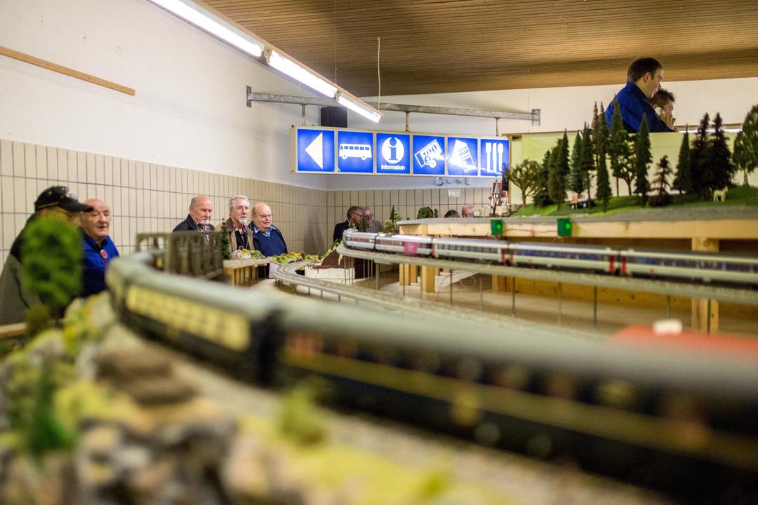 Impressionen von der Ausstellung Solothurner Eisenbahn Amateuere in Rüttenen