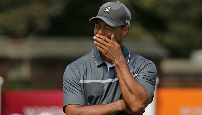 Die sportliche Durststrecke von Tiger Woods hat ihre Spuren hinterlassen.