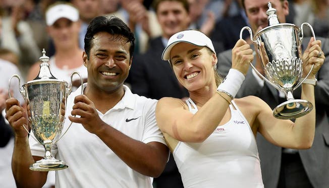 Holen sich Martina Hingis und Leander Paes am US Open den nächsten Mixed-Titel?