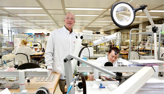 Co-Inhaber André Bernheim will das traditionsreiche Solothurner Familienunternehmen auf der Erfolgsstrasse halten. Mit dazu beitragen soll dieLancierung einer neuen Produktefamilie. Sie wird in der hochmodernen Fabrik in Biberist montiert.
