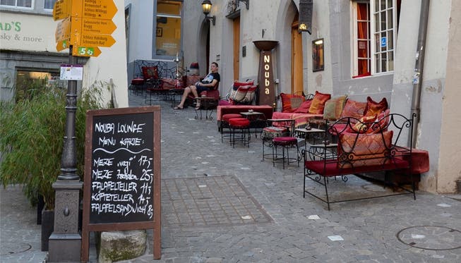 Die «Nouba Lounge» ist eine von inzwischen vier Shisha-Bars in Baden.