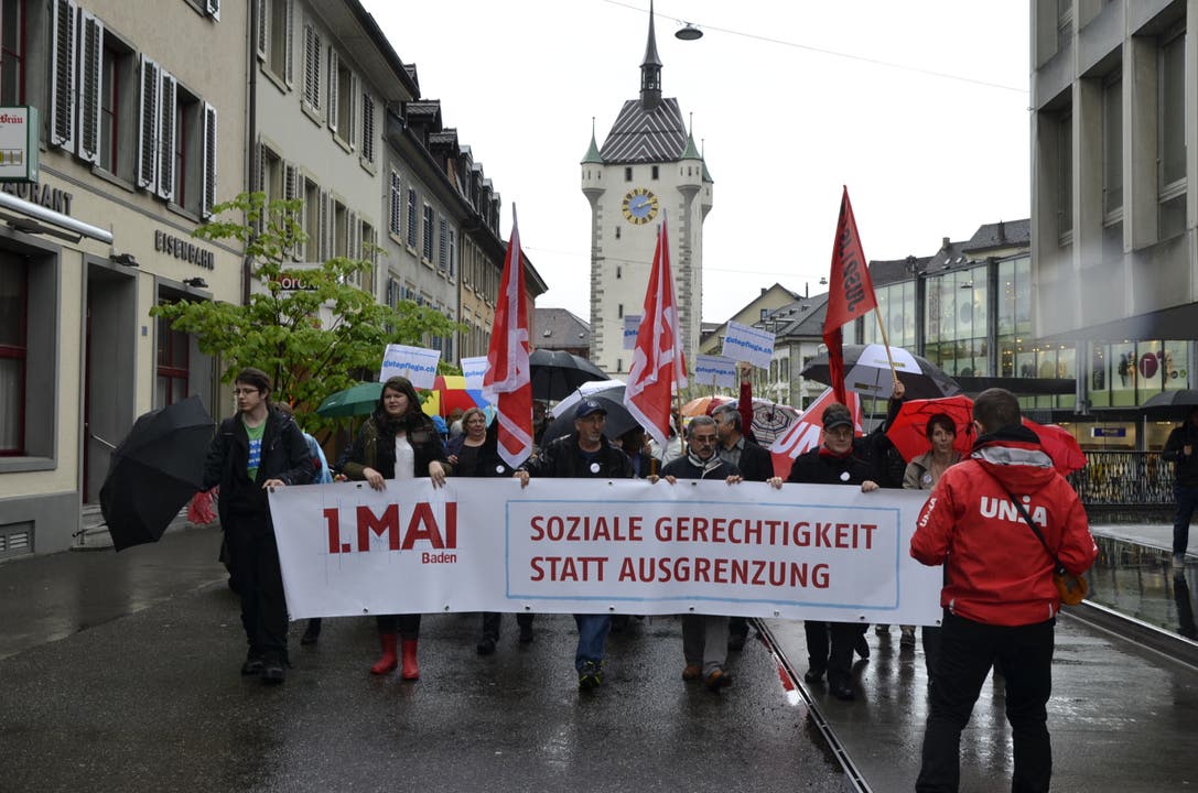 1. Mai Demo in Baden