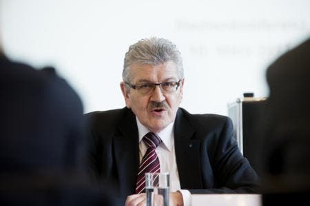 Finanzdirektor Roland Brogli kämpft an vorderster Front gegen die Erbschaftssteuerinitiative