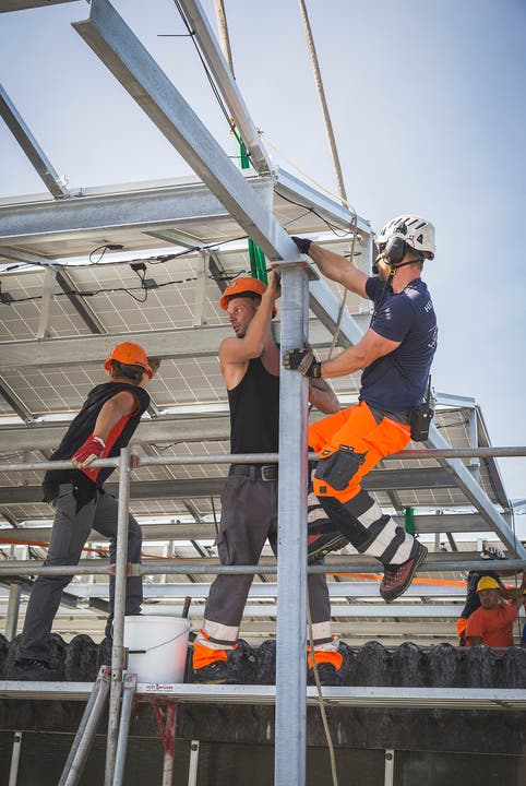 Swiss Prime Site realisierte die Photovoltaikanlage in Zuchwil zusammen mit regionalen Partnern.