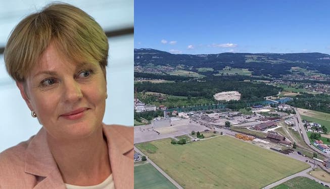 Biogen-Schweiz-Chefin Natascha Gill erklärt, wieso sich die Bio-Tech-Firma für Luterbach entschieden hat.