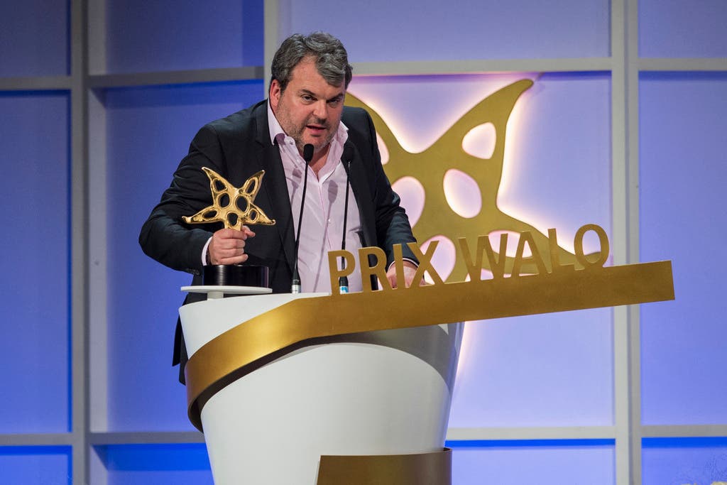 Mike Müller wird 2014 mit dem Prix Walo in der Kategorie Schauspieler geehrt.