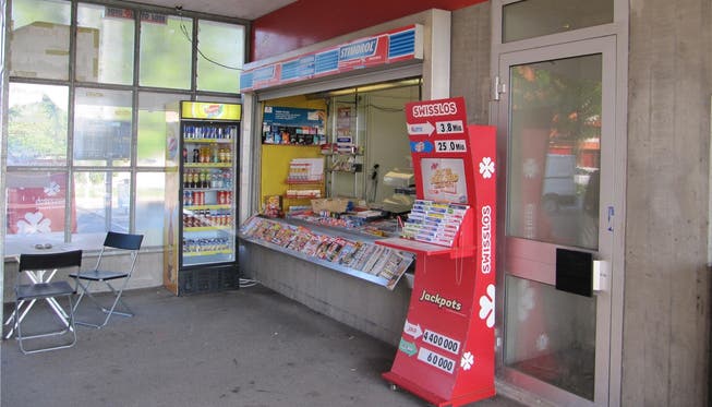 Der heutige Kiosk am Bahnhof Kölliken muss einer Wartehalle weichen.
