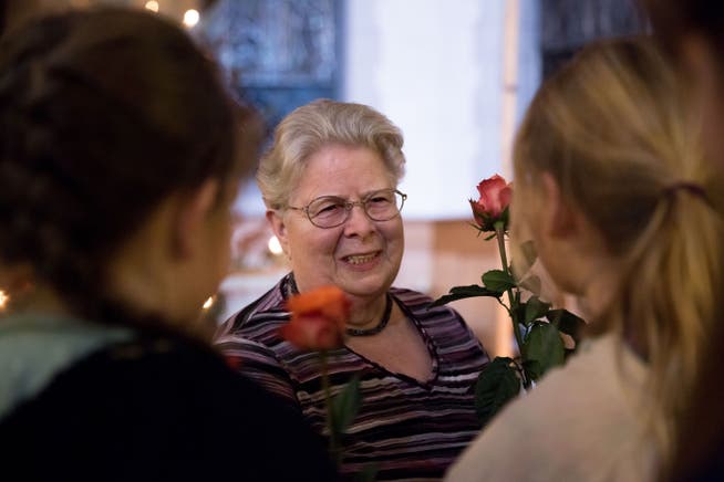 Marlis Ramensperger wird nach 55 Jahren als Sonntagsschullehrerin verabschiedet