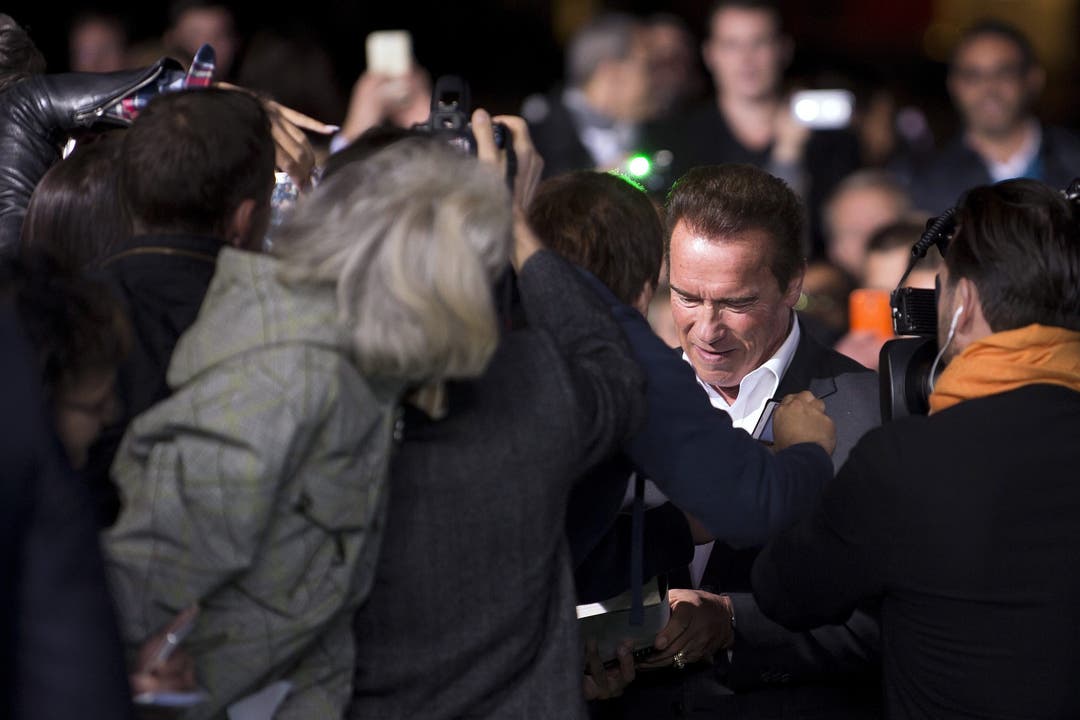 Ein gefragter Mann: Arnold Schwarzenegger am Zurich Film Festival