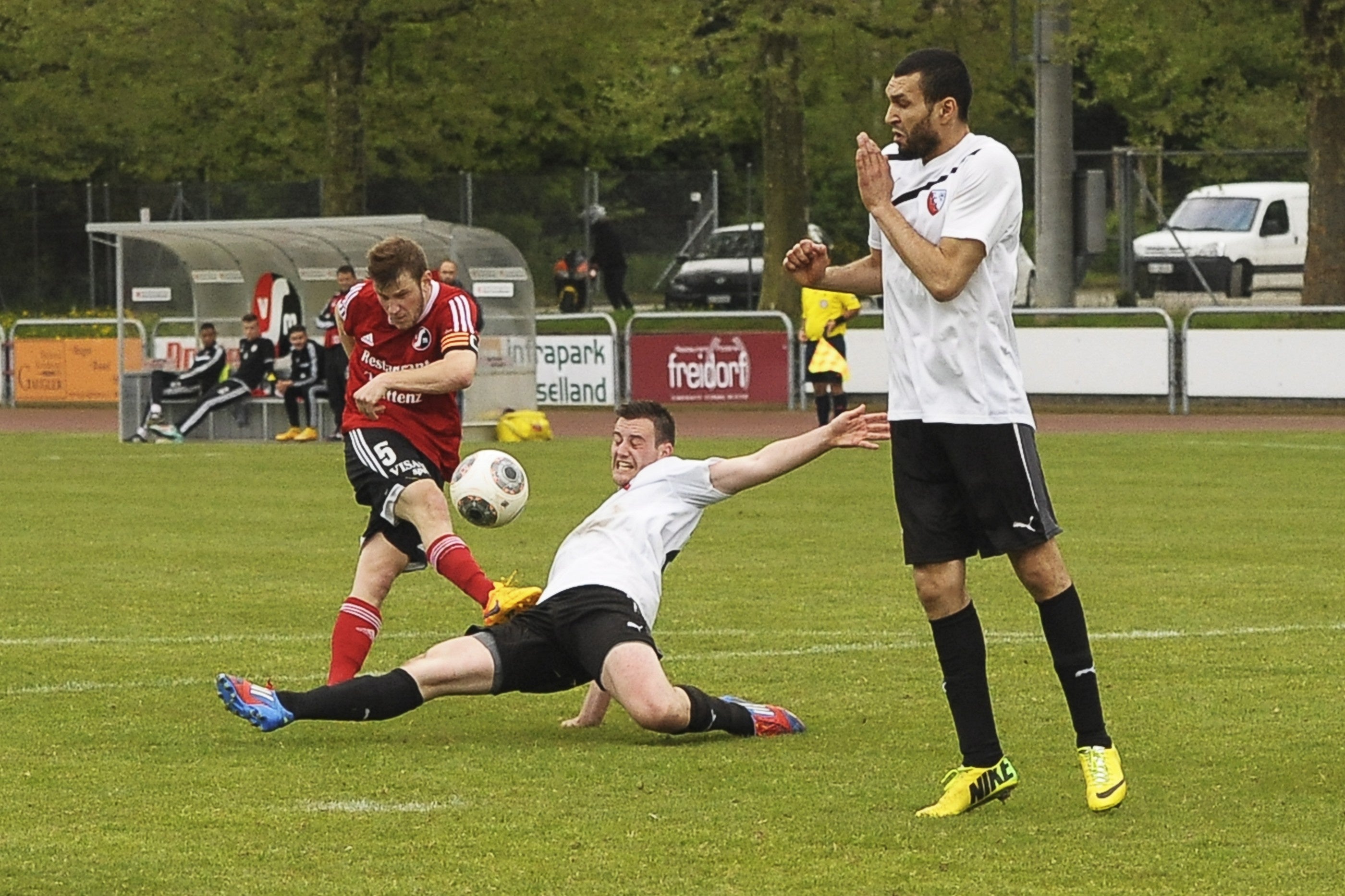 Bildstrecke - Baselbieter Fussball-Derby Muttenz - Liestal