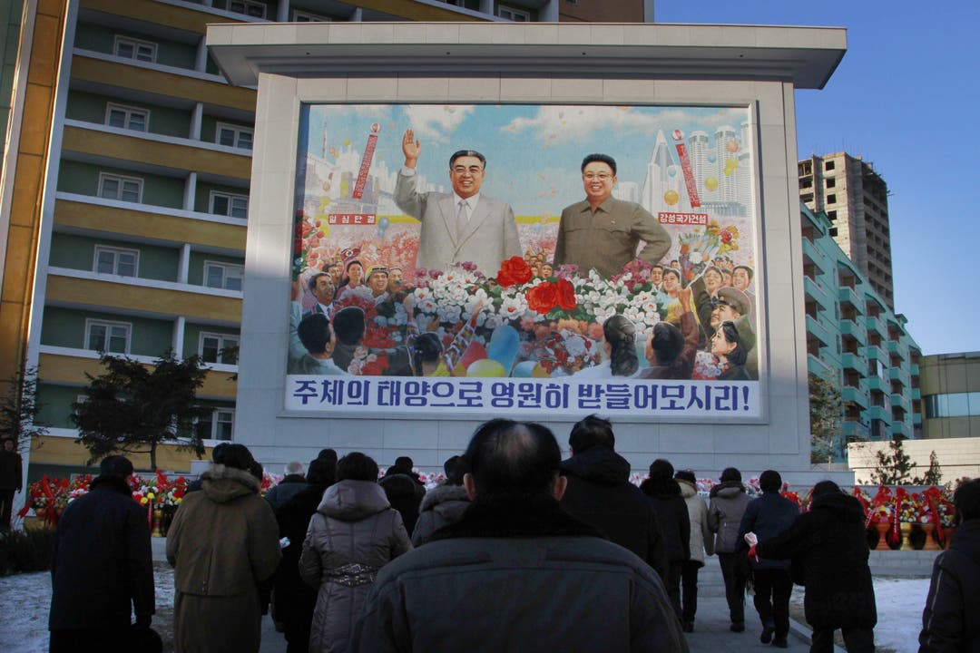Nordkorea gedenkt früherem Machthaber Kim Jong Il