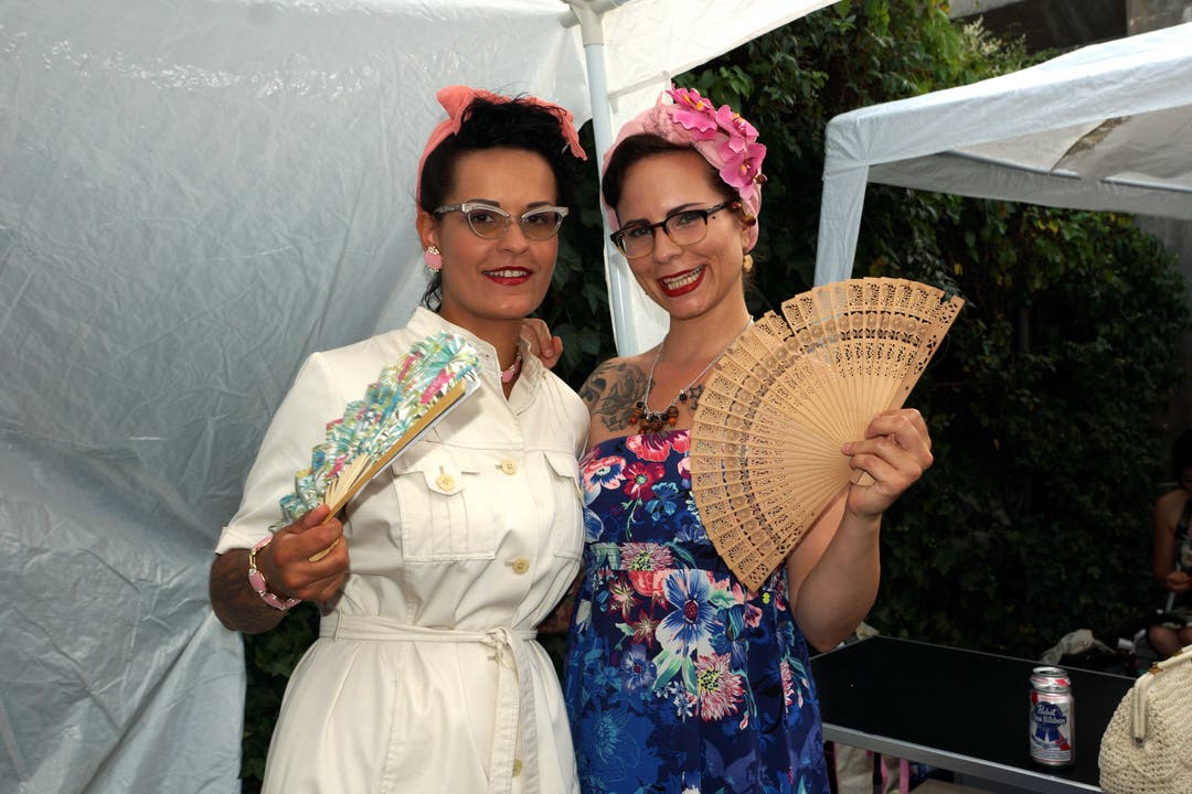 Auch das Publikum des Summer Jamborees kleidete sich im Fifties- und Sixties-Style