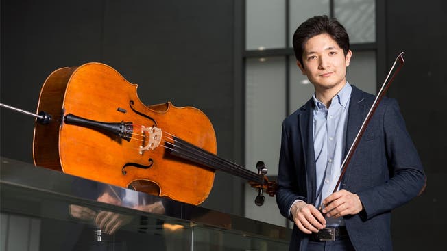 Cellist Michael Michitaro Luginbühl ist Sohn einer japanischen Mutter und eines Schweizer Vaters.