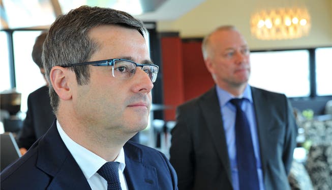 Finanzchef Benvenuto Savoldelli (FDP) muss den neuen Budgetplan sowie den Finanz- und Investitionsplan 2016-2022 vertreten.Bruno kissling