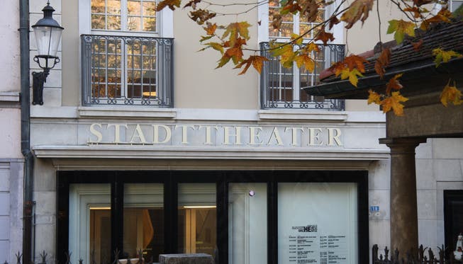 Das Stadttheater steht im Fokus eines Sondertraktandums der Gemeindeversammlung. (Archiv)