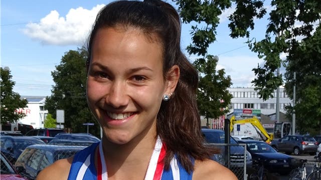 Leonie Neff holte Bronze im U18-Siebenkampf.